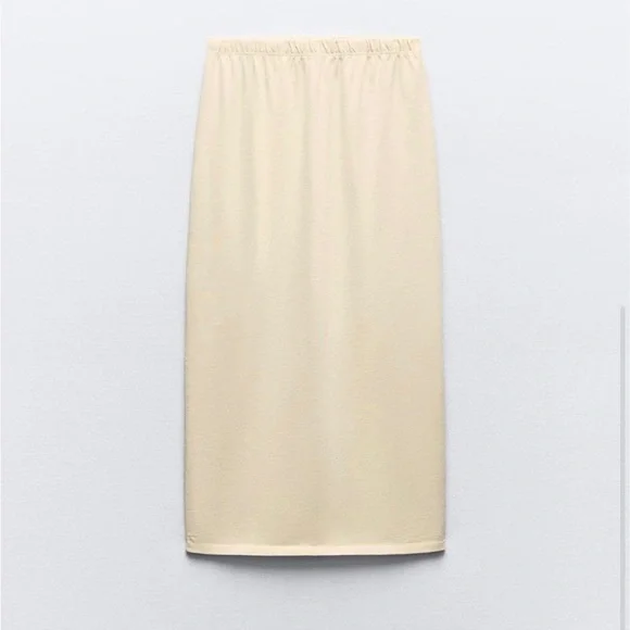 NWT ZARA long maxi slit skirt size small - Picture 3 of 8